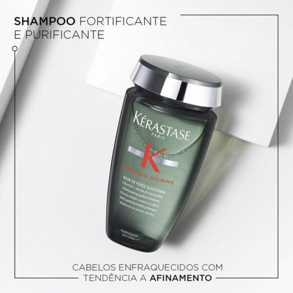 Shampoo Kérastase Genesis Homme Bain de Force Quotidien - Image 2