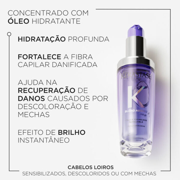 Óleo Kérastase Blond Absolu L'Huile Cicagloss - Image 2