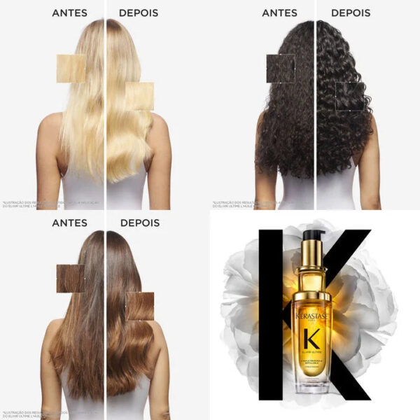 Kit Kérastase Elixir Ultime para Cabelos Opacos Grossos - Image 2